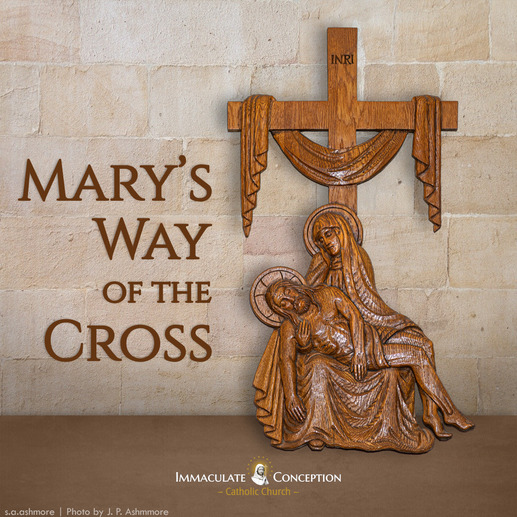 The Church of the Immaculate Conception Mary's Way of the Cross Columbia Heights, MN The Church of the Immaculate Conception Mary's Way of the Cross Columbia Heights, MN
